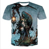 Mens Skull 3D t-shirts by FitiqueFit