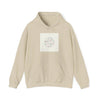 Minimal Hand-Drawn Doodle Circle Hoodie | Sketch Art, Line Drawing by Tristan’s Treehouse