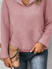 Textured Quarter Snap Sweatshirt by Wild and Free Boutique