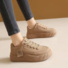 Color Block Height Increasing Sneakers – Lace-Up Low Top by FitiqueFit