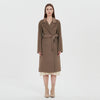 Reversible Cashmere Coat Women's Mid-length