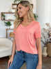 Basic Bae Bamboo Full Size V-Neck Short Sleeve T-Shirt by Simply Love