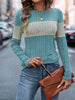 Color Block Round Neck T-Shirt by Simply Love