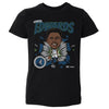 Anthony Edwards Minnesota Timberwolves Caricature Retro WHT by 500 LEVEL
