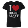 Drake Maye New England I Heart WHT by 500 LEVEL