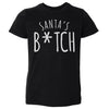 Christmas Santa's B-tch WHT by 500 LEVEL