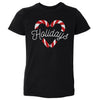 Christmas Candy Cane Heart WHT by 500 LEVEL