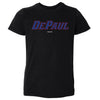 DePaul Blue Demons Wordmark WHT by 500 LEVEL