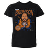 Jalen Brunson New York Knicks Caricature Retro WHT by 500 LEVEL