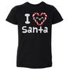 Christmas I Love Santa WHT by 500 LEVEL