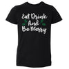 Christmas Eat Drink And Be Merry WHT by 500 LEVEL