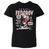 Sergei Fedorov Detroit Vintage Stats WHT by 500 LEVEL
