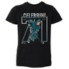 Macklin Celebrini San Jose Number Outline WHT by 500 LEVEL