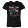 Matt Boldy Minnesota USA Flag WHT by 500 LEVEL