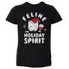 Christmas Feline The Holiday Spirit WHT by 500 LEVEL