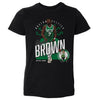 Jaylen Brown Boston Celtics Shield WHT by 500 LEVEL