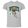 Derrick White Boston Celtics Cartoon WHT by 500 LEVEL