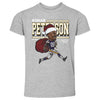 Adrian Peterson Minnesota Cartoon Santa Hat WHT by 500 LEVEL