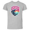 San Diego Wave FC Vintage Primary Logo WHT by 500 LEVEL