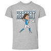 Justin Herbert Cartoon WHT by 500 LEVEL