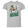 Jayson Tatum Boston Celtics Gritty WHT by 500 LEVEL