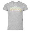 Pittsburgh Hockey Roster Skyline 23 WHT by 500 LEVEL