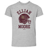 Elijah Moore College Helmet Font by 500 LEVEL