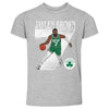 Jaylen Brown Boston Celtics Number WHT by 500 LEVEL