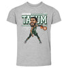 Jayson Tatum Cartoon WHT by 500 LEVEL