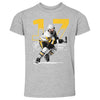 Bryan Rust Pittsburgh Outline WHT by 500 LEVEL
