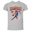 Jalen Brunson New York Knicks Caricature WHT by 500 LEVEL