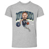 Donte DiVincenzo Minnesota Timberwolves Cartoon NBA WHT by 500 LEVEL