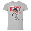 Austin Riley Atlanta Cartoon WHT by 500 LEVEL