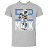 Khalil Mack Los Angeles C Bold Number WHT by 500 LEVEL