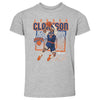 Jordan Clarkson New York Knicks Shattered WHT by 500 LEVEL