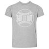 Gut It Out Foundation Baseball WHT by 500 LEVEL