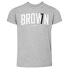 Jaylen Brown Name Number W WHT by 500 LEVEL