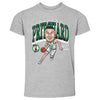 Payton Pritchard Boston Celtics Cartoon WHT by 500 LEVEL