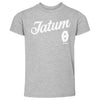 Jayson Tatum Boston Script WHT by 500 LEVEL