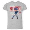 Anthony Rizzo Chicago C Cartoon WHT by 500 LEVEL
