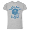 Rashawn Slater Los Angeles C Helmet Font by 500 LEVEL