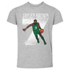 Jaylen Brown Boston Number WHT by 500 LEVEL