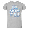 Christmas Mr. Snow It All WHT by 500 LEVEL