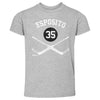 Tony Esposito Chicago 35 Goalie Sticks WHT by 500 LEVEL
