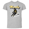 Larry Murphy Pittsburgh Retro Script WHT by 500 LEVEL