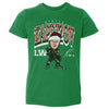 Kirill Kaprizov Minnesota Cartoon Santa Hat WHT by 500 LEVEL