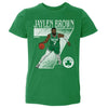 Jaylen Brown Boston Celtics Number WHT by 500 LEVEL