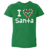 Christmas I Love Santa WHT by 500 LEVEL