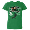 Jaylen Brown Boston Celtics Cartoon WHT by 500 LEVEL