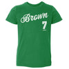 Jaylen Brown Boston Script WHT by 500 LEVEL